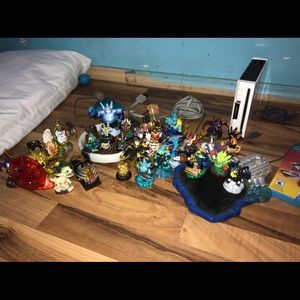 Wii U and will skylander game , with characters